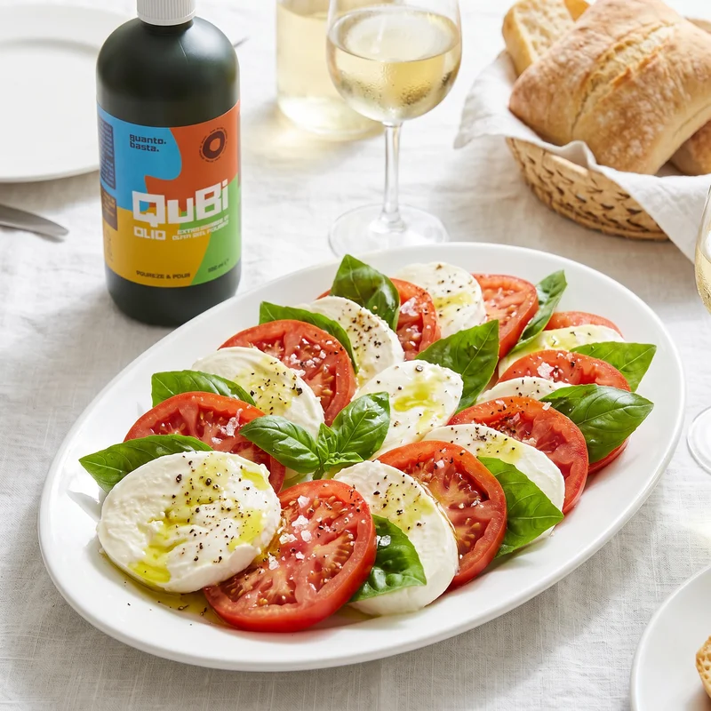 Caprese-Salat mit QuBi Olivenöl